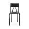 A.I. Lite Outdoor Dining Chair (Set of 2)  option Black