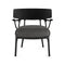 A.I. Lounge Chair  option Black / Anthracite Panamino Basic