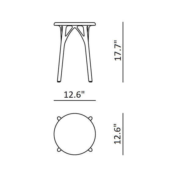 A.I. Outdoor Light Stool (Set of 2)
