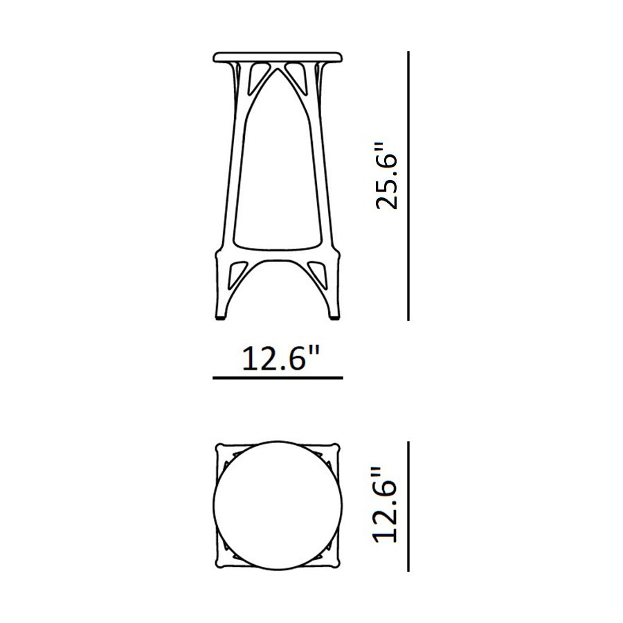 A.I. Outdoor Light Stool (Set of 2)