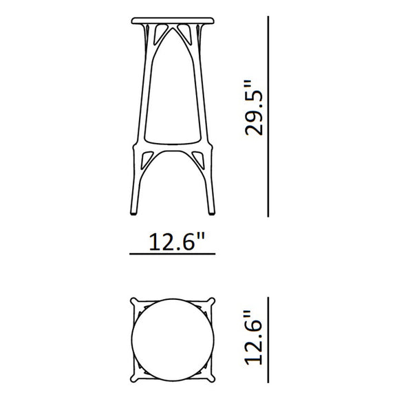 A.I. Outdoor Light Stool (Set of 2)