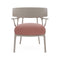A.I. Outdoor Lounge Chair  option Gray / Rust Gray Twill
