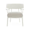 A.I. Outdoor Lounge Chair  option White / White Beige Twill