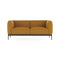Asia 2-Seater Sofa  option Boucle Mustard