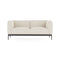 Asia 2-Seater Sofa  option Boucle White