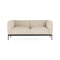 Asia 2-Seater Sofa  option Cotton Structure Beige