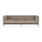 Asia 3-Seater Sofa  option Boucle Beige