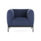 Asia Armchair  option Boucle Powder Blue