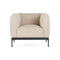 Asia Armchair  option Cotton Structure Beige
