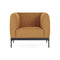 Asia Armchair  option Panamino Ochre