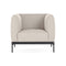 Asia Armchair  option Panamino White