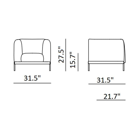 Asia Armchair