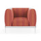 Asia Outdoor Lounge Armchair  option Yellow/Brick Red