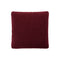 Asia Throw Pillow  option Boucle Burgundy