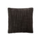 Asia Throw Pillow  option Cotton Structure Grey / Black