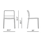 Audrey Chair without Arms (Set of 2)