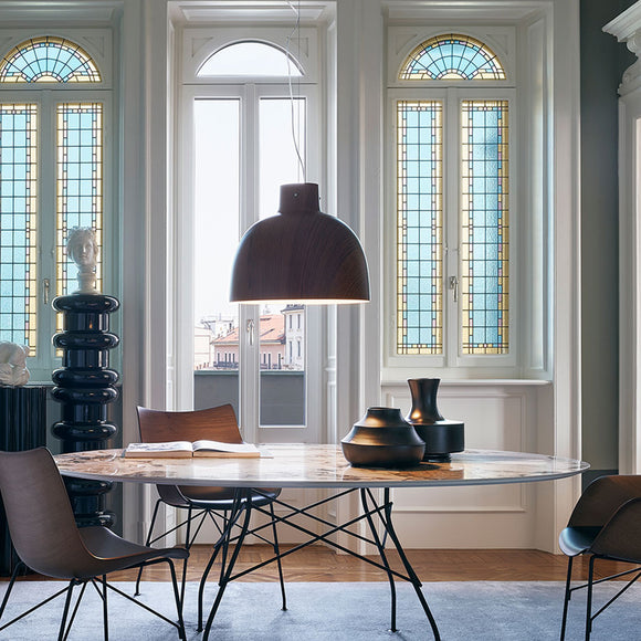 Kartell Bellissima Wood Pendant Light - 2Modern