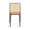 Belvedere Vienna Dining Chair (Set of 2)  option Burgundy
