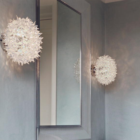 Kartell Bloom Wall Lamp Crystal