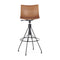 C.KOYA Bar Stool  option Dark Wood / Black