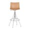 C.KOYA Bar Stool  option Light Wood / Chrome