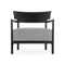 Cara Mat Outdoor Armchair  option Black / Grey