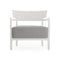 Cara Mat Outdoor Armchair  option White / Grey