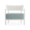 Cara Mat Outdoor Armchair  option White / Sage