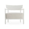 Cara Mat Outdoor Armchair  option White / White