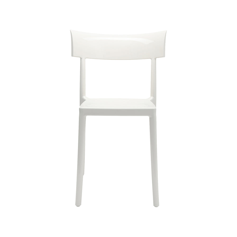 Catwalk Mat Outdoor Stackable Dining Chair (Set of 2)