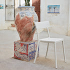 Catwalk Mat Outdoor Stackable Dining Chair (Set of 2)