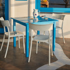 Catwalk Mat Outdoor Stackable Dining Chair (Set of 2)