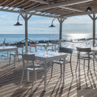 Catwalk Mat Outdoor Stackable Dining Chair (Set of 2)