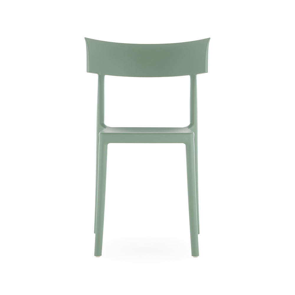 Catwalk Mat Outdoor Stackable Dining Chair (Set of 2)