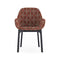Clap Rubelli Armchair  option Brown / Black