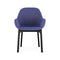Clap Tissue Shirley Armchair  option Blue-Powder / Black