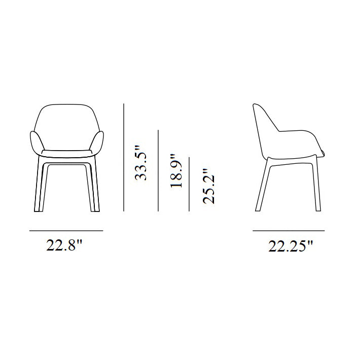 Clap Tissue Shirley Armchair