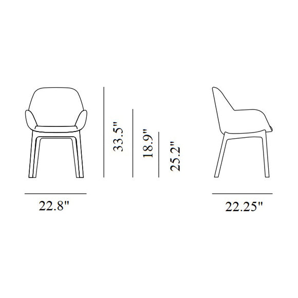 Clap Tissue Shirley Armchair
