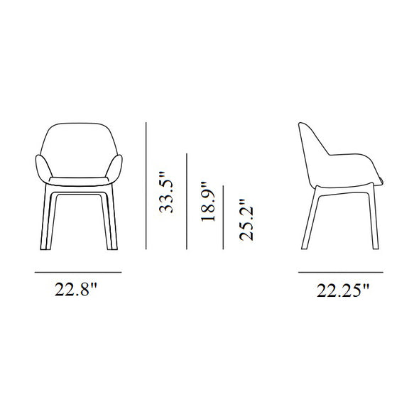 Clap Tissue Shirley Armchair