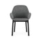 Clap Tissue Shirley Dinning Armchair  option White-Black