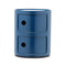 Componibili Round Storage  option Blue Glossy