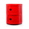 Componibili Round Storage  option Red Glossy