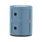 Componibili Round Storage  option Sky Blue Glossy