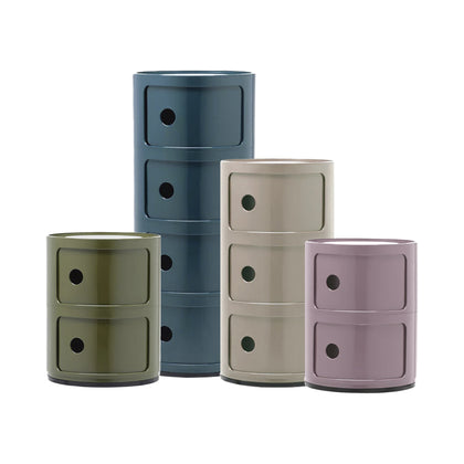 Kartell Componibili Round 2-Door Storage Tower - 2Modern