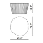 Corteza Outdoor Coffee Table