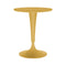 DR. NA Round Outdoor Bistro Table  option Mustard