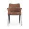 Eleganza Nia Dining Armchair  option Rust