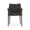 Eleganza Nia Dining Armchair  option Black