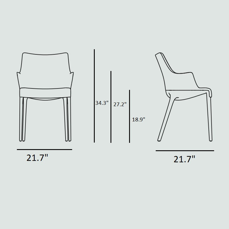Eleganza Nia Dining Armchair