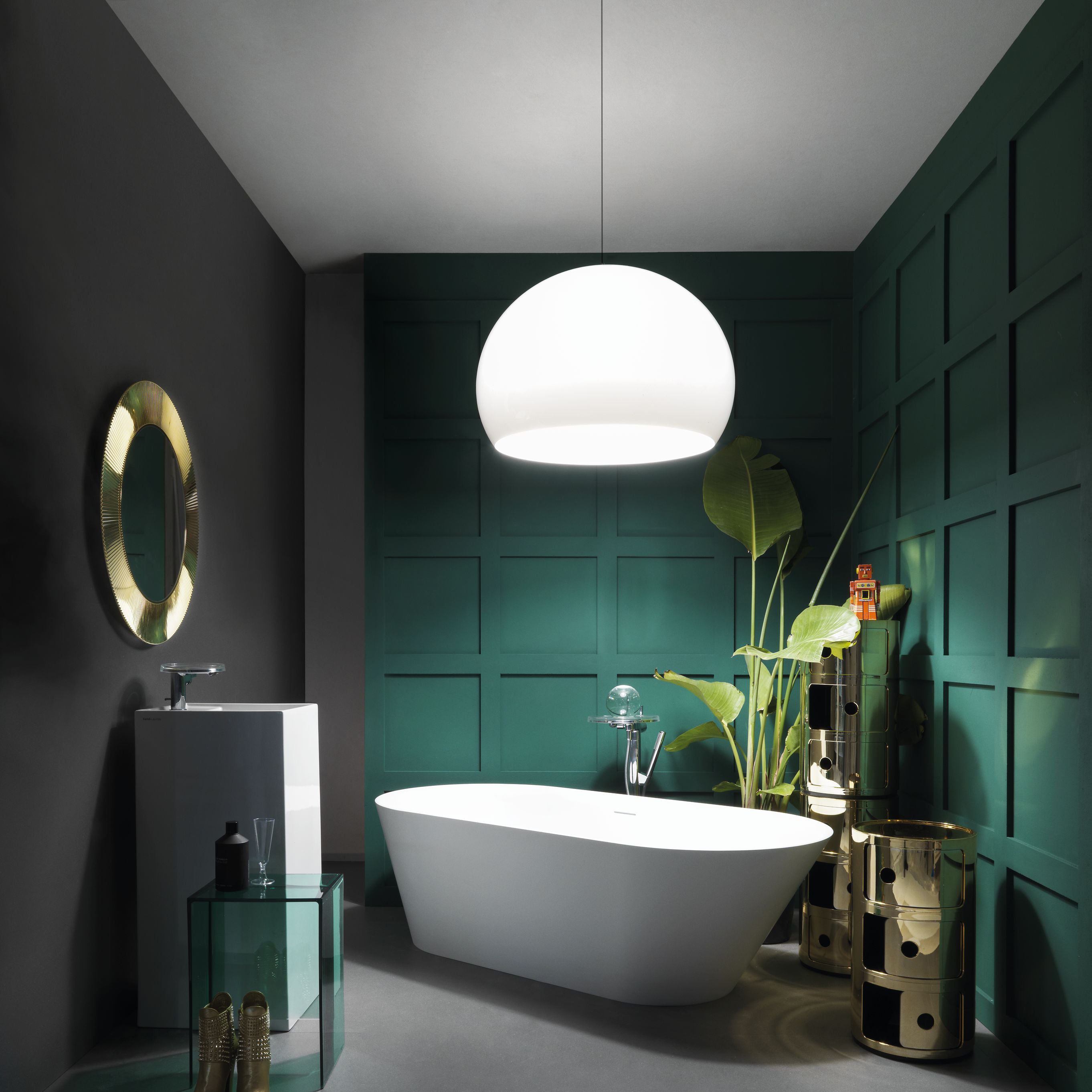 Kartell FL/Y Suspension Lamp - 2Modern